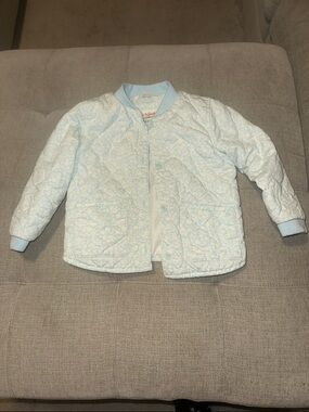 Cat & Jack Light Blue Quilted Puffer Jacket